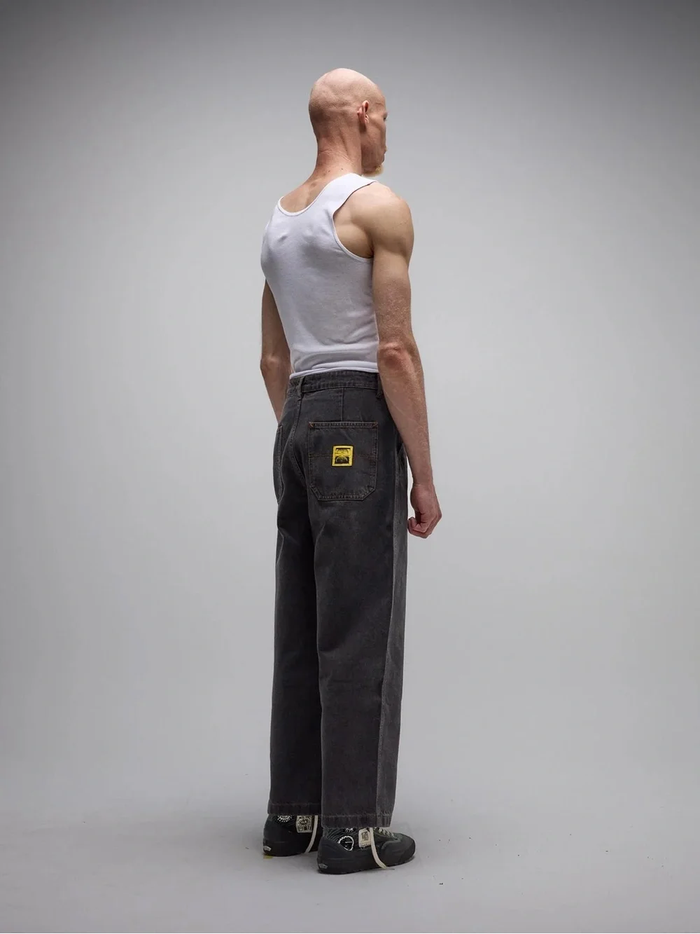 FORMER REYNOLDS DENIM PANT // WASHED BLACK 36”